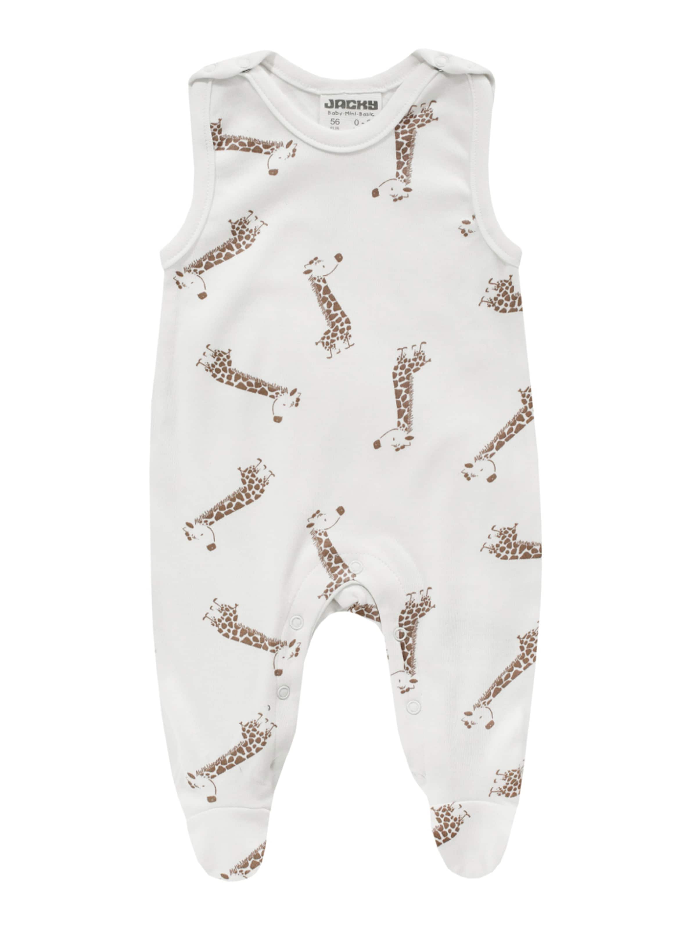 JACKY Body 'BABY ON TOUR' - Biela: predná strana
