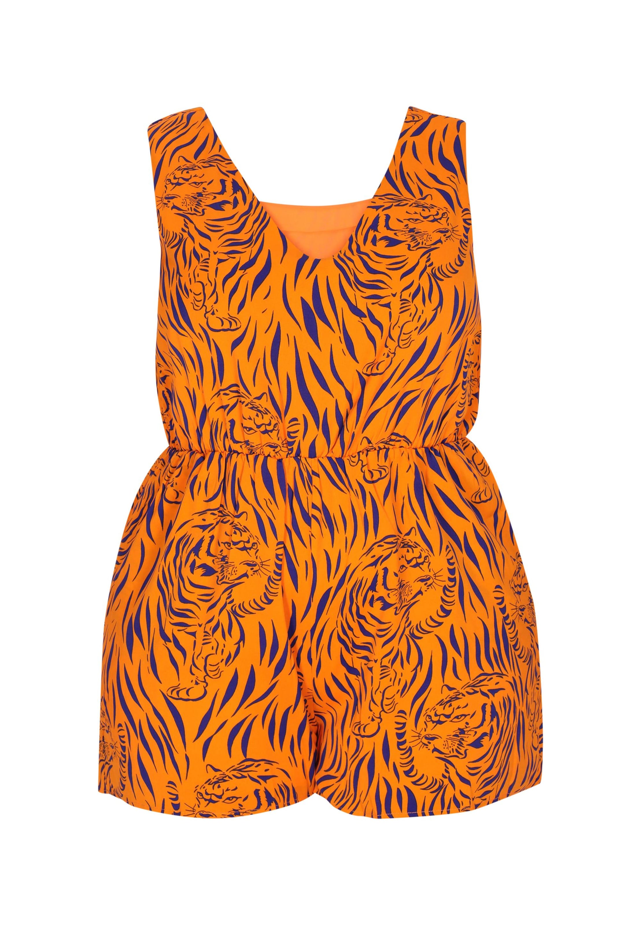 Combinaison joella en orange : devant