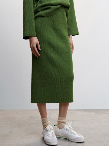 MANGO Skirt 'ADELE' in Green: front