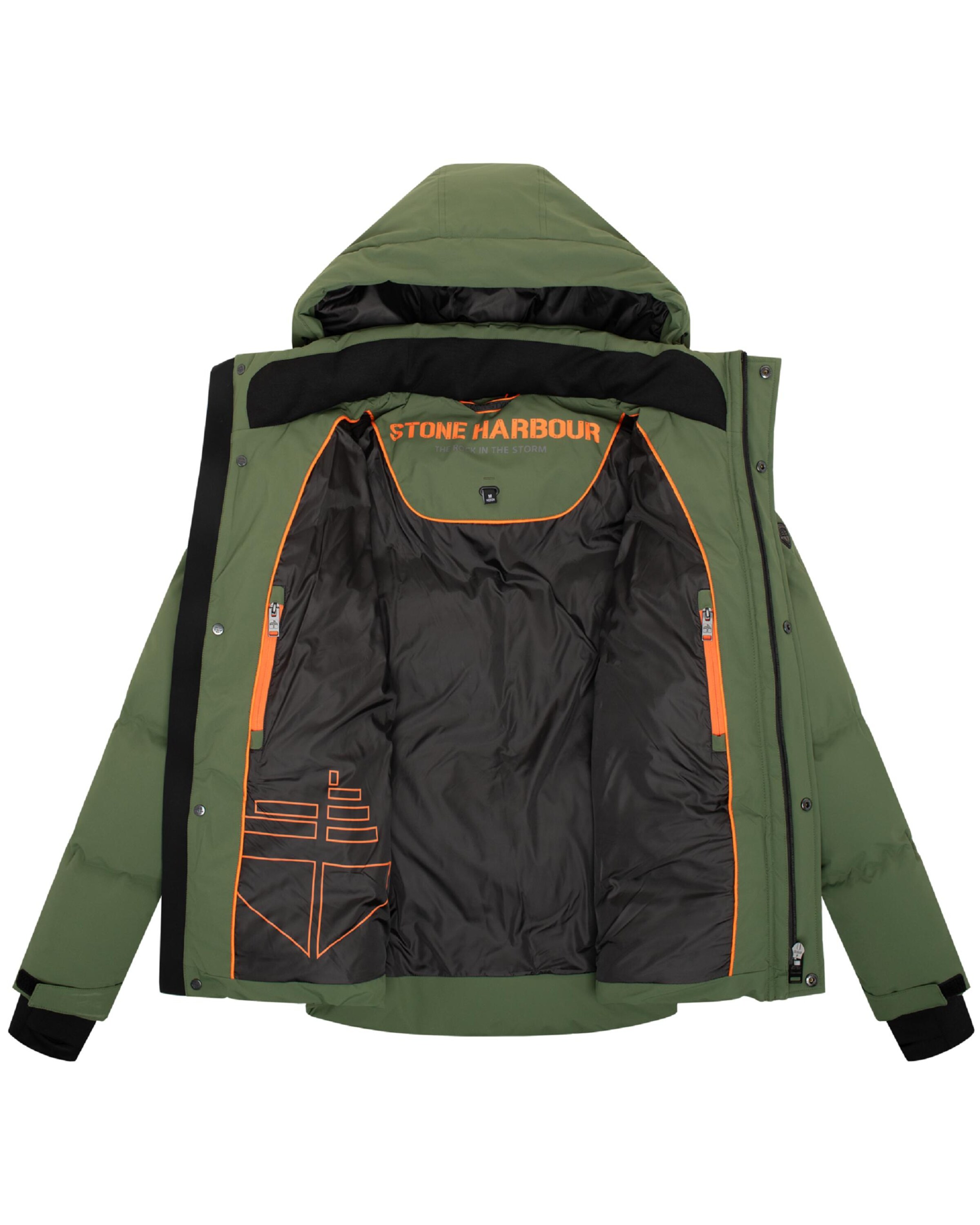 STONE HARBOUR Winter Jacket in Green