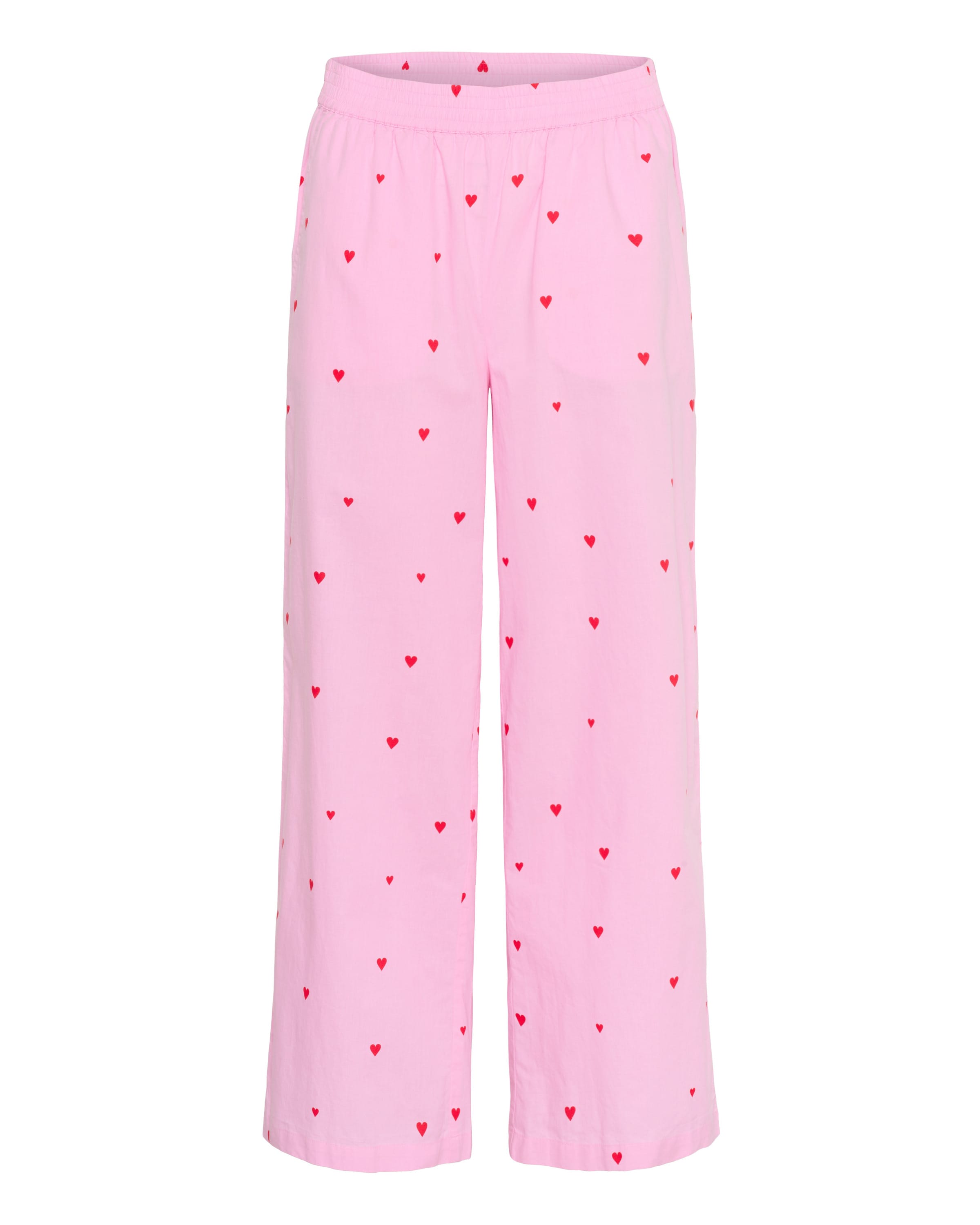 Loosefit Pantalon 'Jaline' SAINT TROPEZ en rose : devant