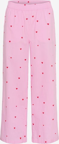 SAINT TROPEZ Broek 'Jaline' in Roze: voorkant