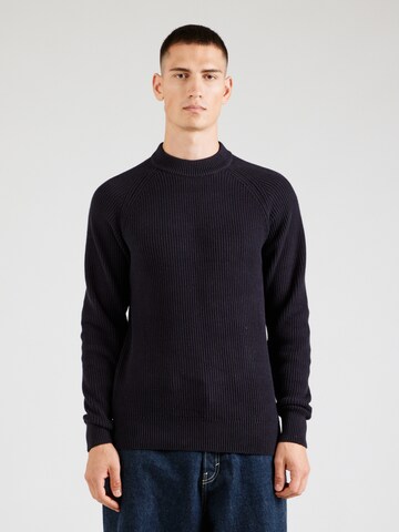 Casual Friday Sweater 'CF Kristian' in Blue: front