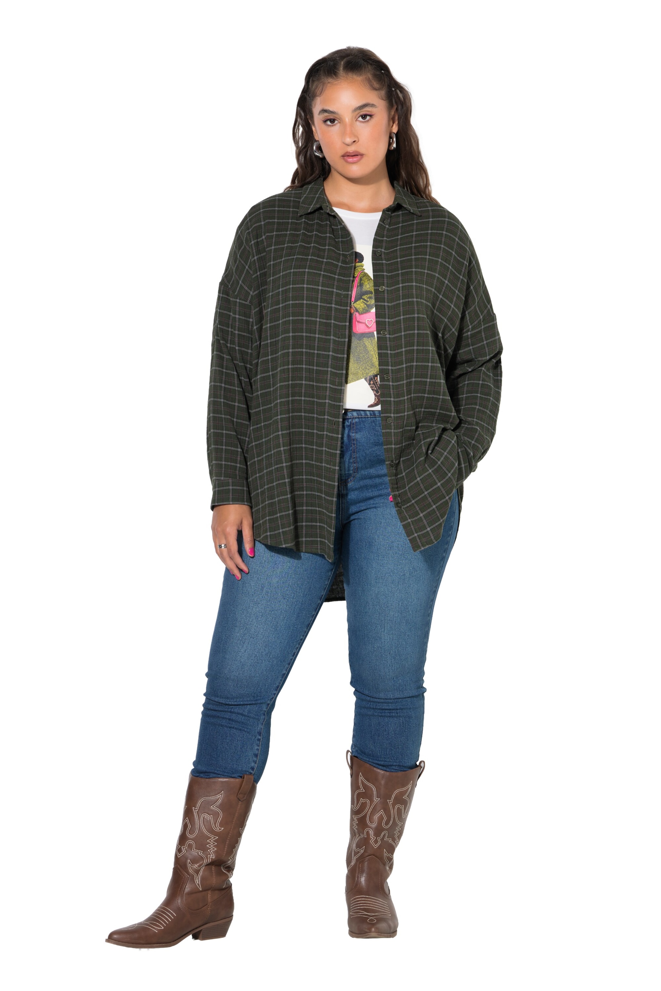 Studio Untold Blouse in Groen
