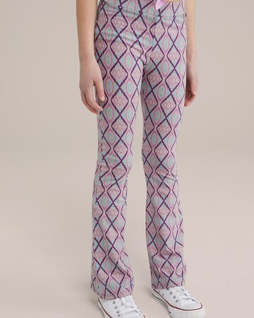 Evazați Leggings de la WE Fashion pe mov