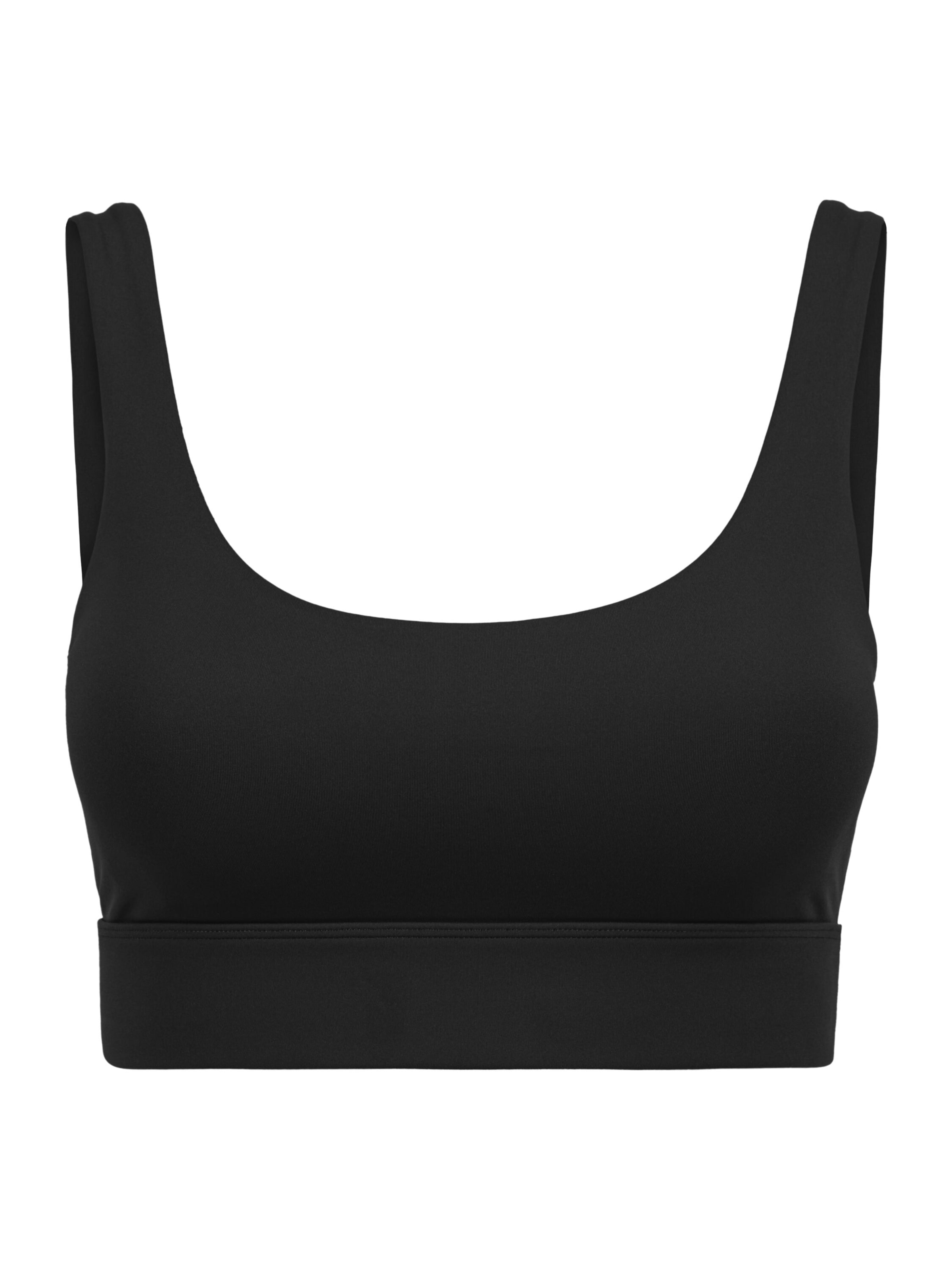 OMNANA Bralette Sports Bra 'MUSE™' in Black: front