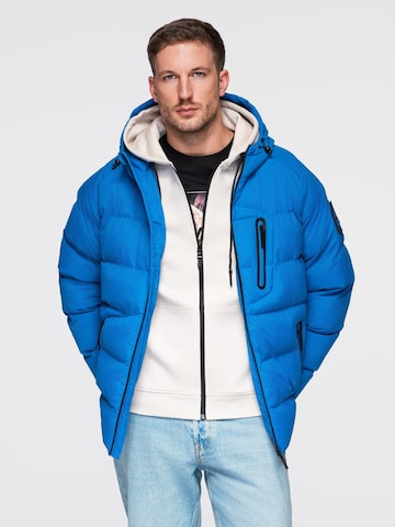 Veste d’hiver Ombre en bleu : devant