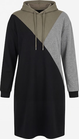 Robe usha BLUE LABEL en noir : devant