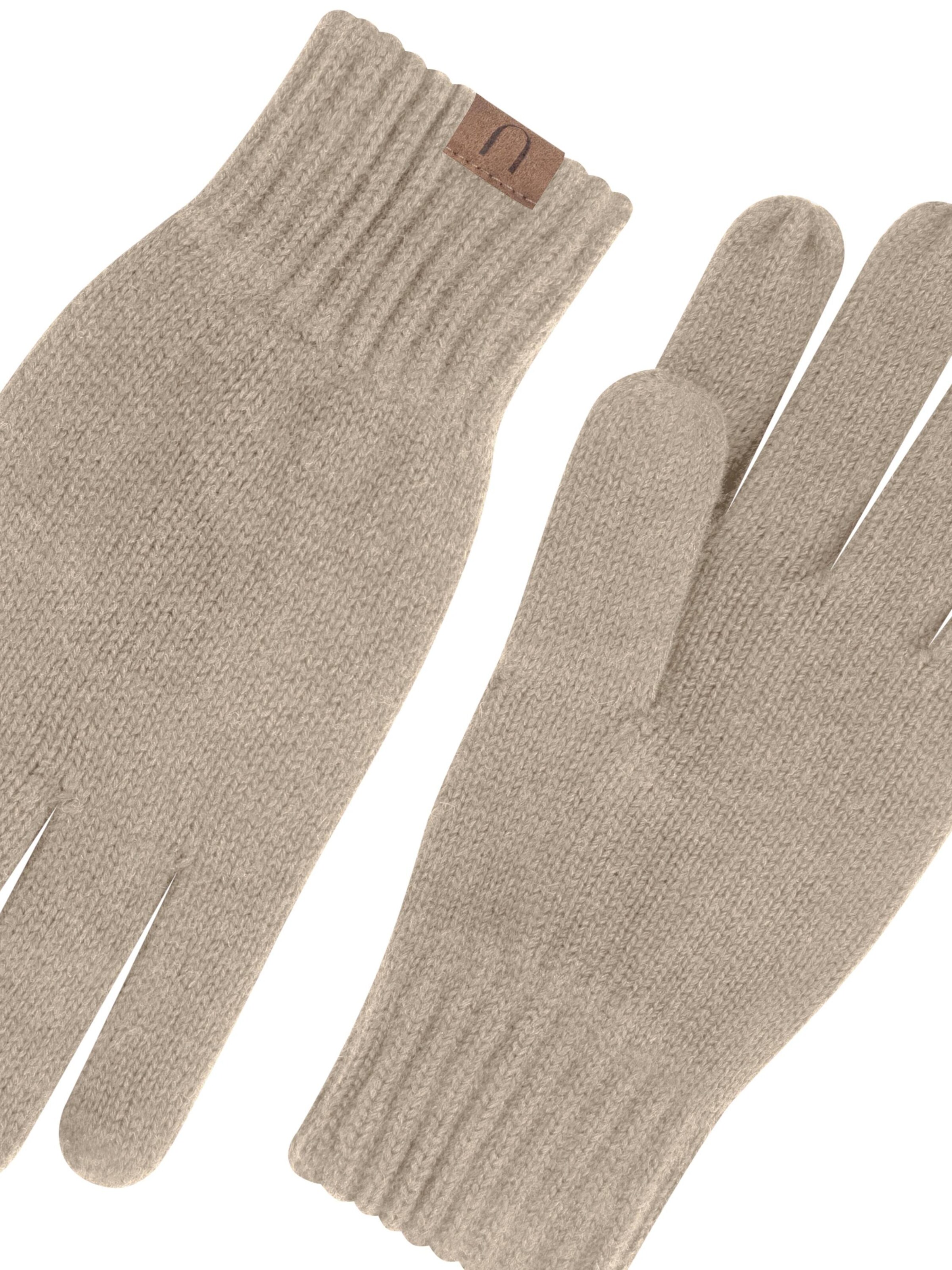 Gants normani en beige