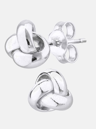 ETHISHER DIAMANTEN Oorbellen '9KT' in 2.5 cm x 2.5 cm in de kleur Goud, Productweergave