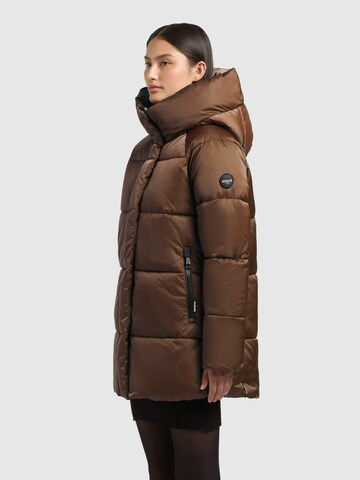 khujo Winterjacke 'Suda' in Braun