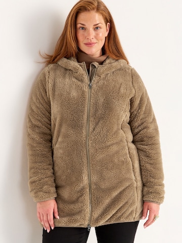 Cellbes of Sweden Fleece jacket in Brown: front