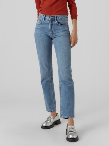 Regular Jean 'Hailey' VERO MODA en bleu : devant