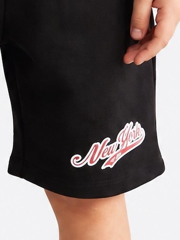 GrimelangeHlače 'GRIMELANGE Knit-Shorts mit Kordelzugbund' - crna boja