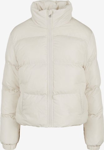 Urban Classics Winterjas in Beige: voorkant