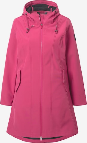 Ulla Popken Functionele mantel in Roze: voorkant