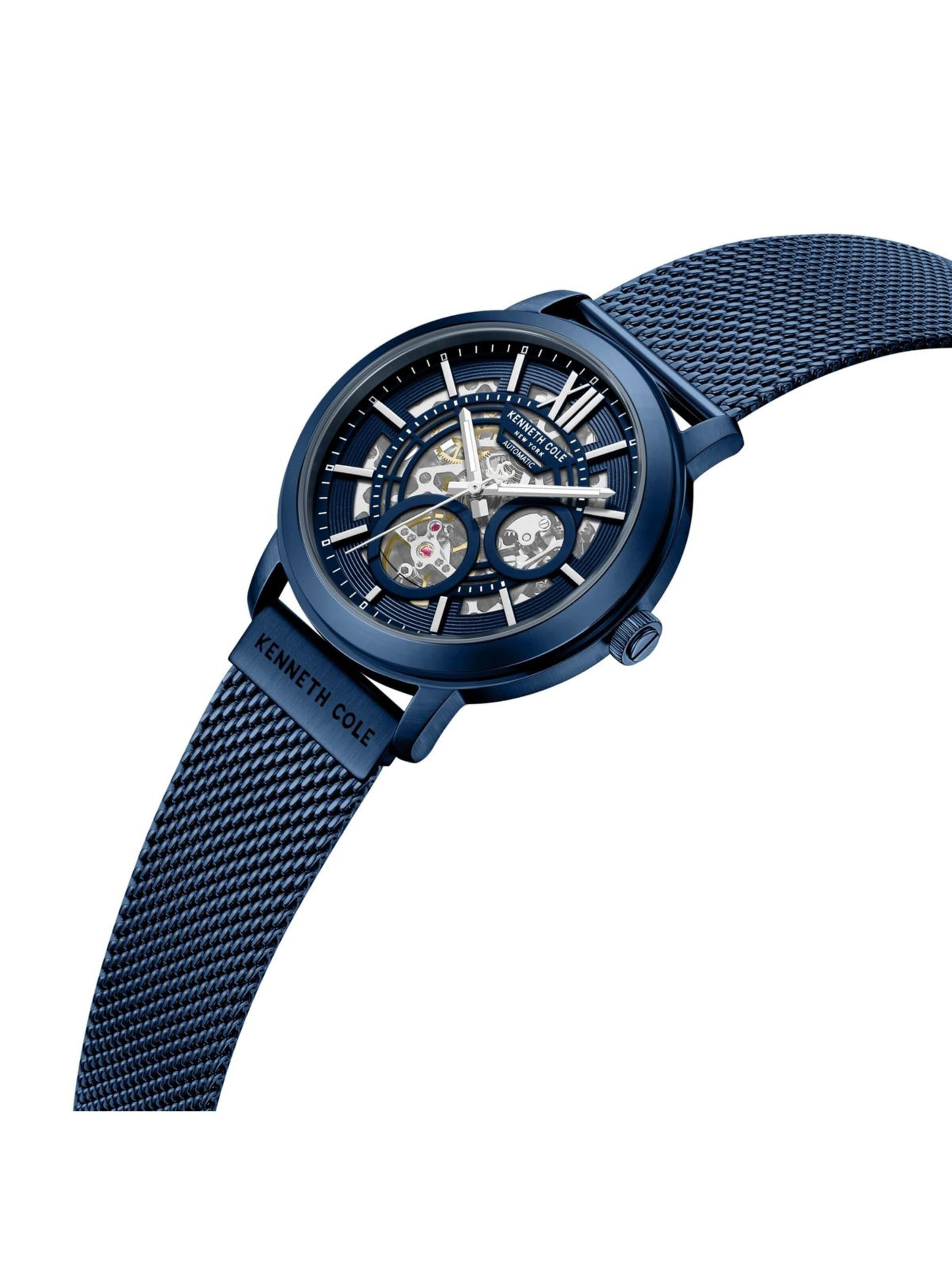 Kenneth Cole Analog Watch 'Pacific' in Blue