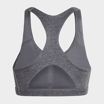 ADIDAS PERFORMANCE Bralette Sports Bra in Grey
