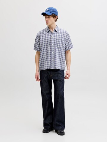 JACK & JONES Comfort Fit Hemd in Blau
