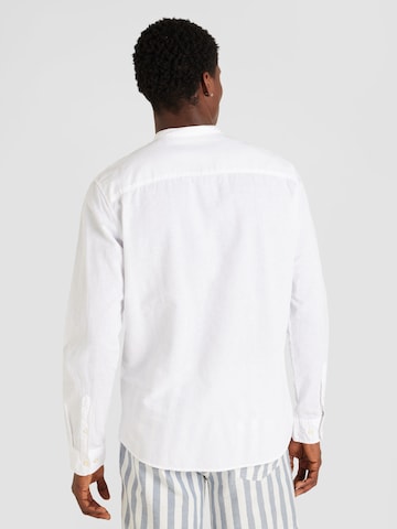 balta JACK & JONES Standartinis modelis Marškiniai