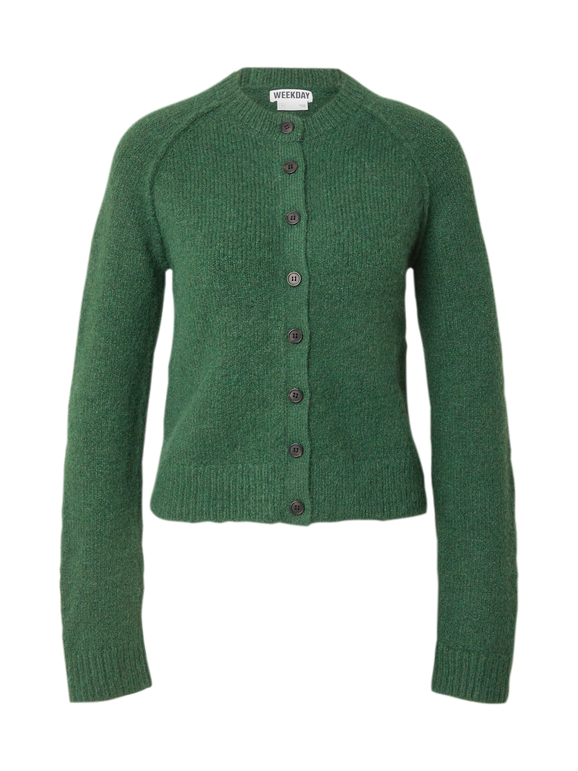 WEEKDAY - Cárdigan en verde: frente