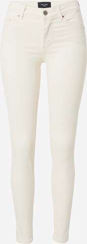 VERO MODA Skinny Jeans 'Lux' i beige: forside