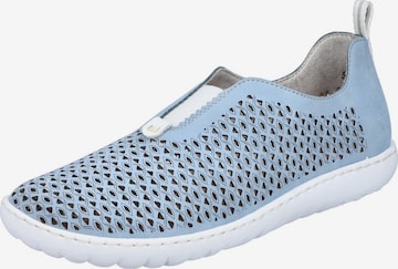 Rieker Slipper in Blau: Vorderseite