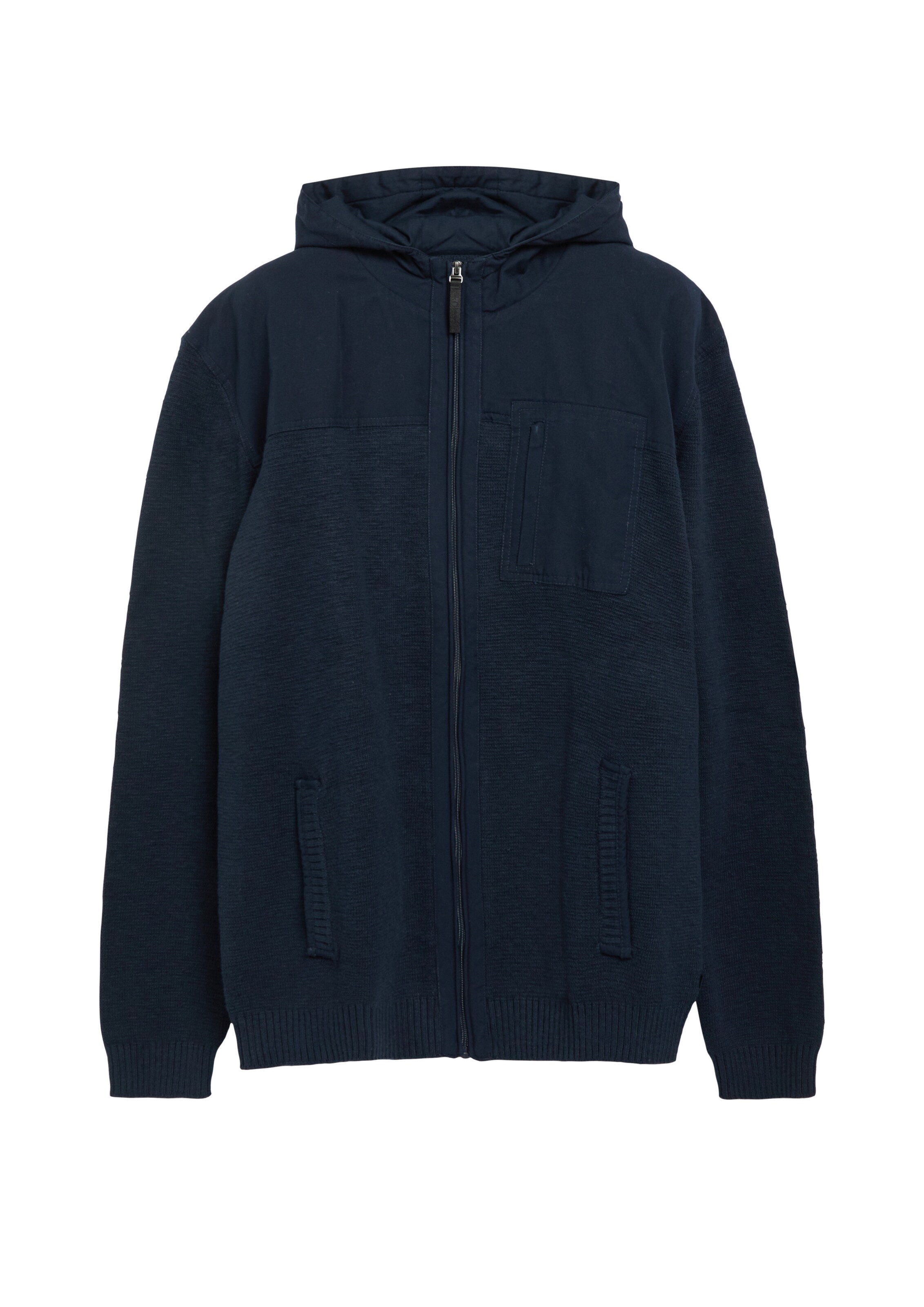 s.Oliver Vestes en maille en XXL en bleu marine, Vue avec produit