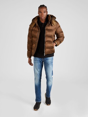 BOSS Winter Jacket 'Corbinian1' in Brown