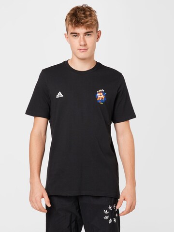 ADIDAS PERFORMANCE Sportshirt 'Beckham' in Schwarz: predná strana