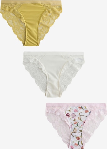 Slip Next en vert : devant