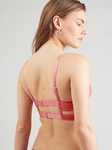Hunkemöller T-shirt Bra 'Missy Uf' in Pink