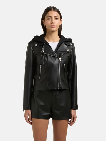 khujo Between-season jacket 'Yael' in Black: front