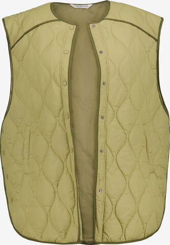 Studio Untold Bodywarmer in Groen: voorkant