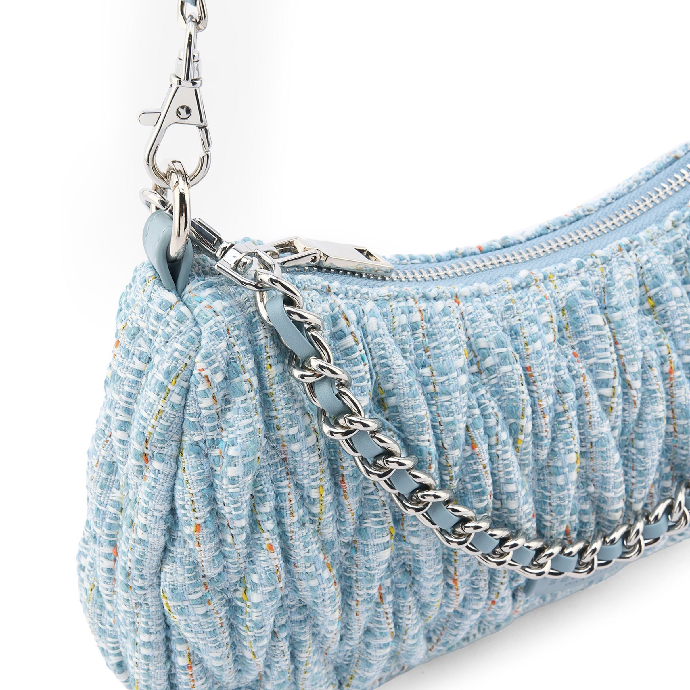 Borsa a spalla 'Floro' di Seidenfelt in blu