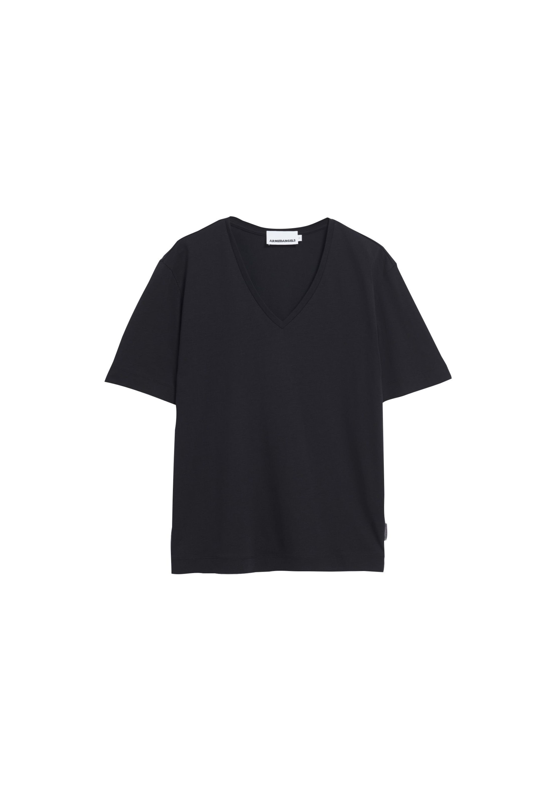 ARMEDANGELS Shirt in Black: front