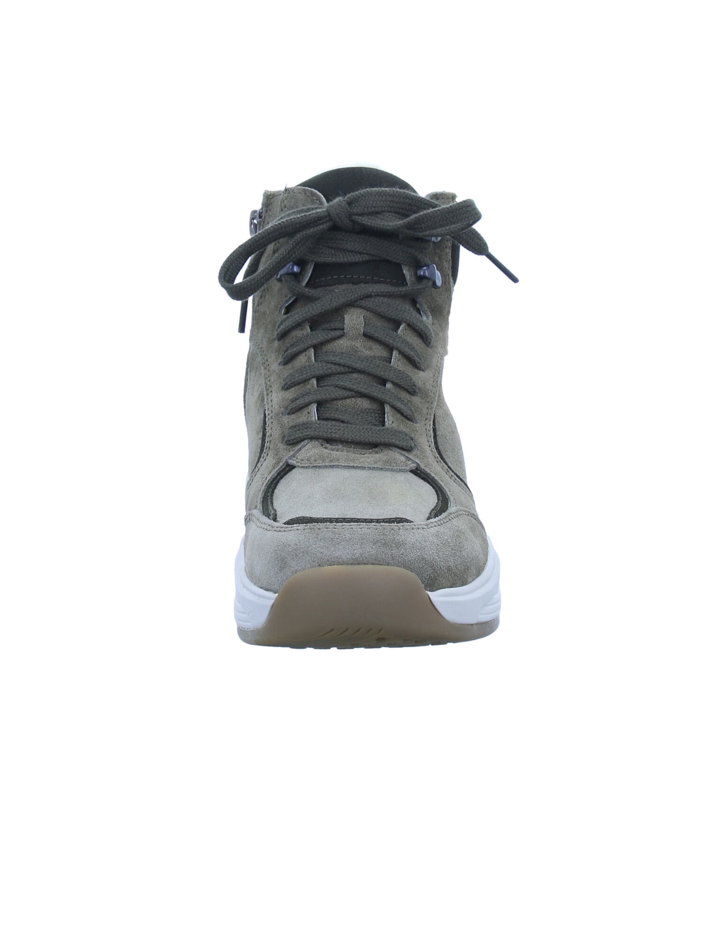 Xsensible Schnürstiefelette in Grün