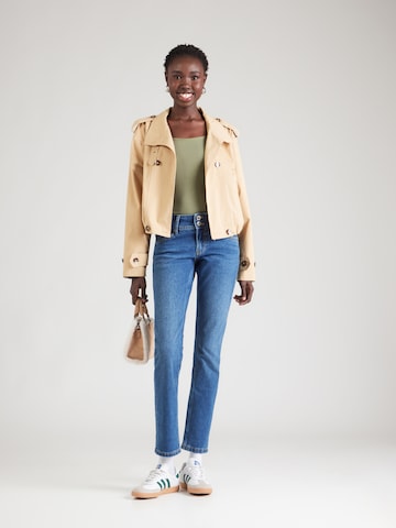 Pepe Jeans Úzky strih Džínsy 'VENUS' - Modrá