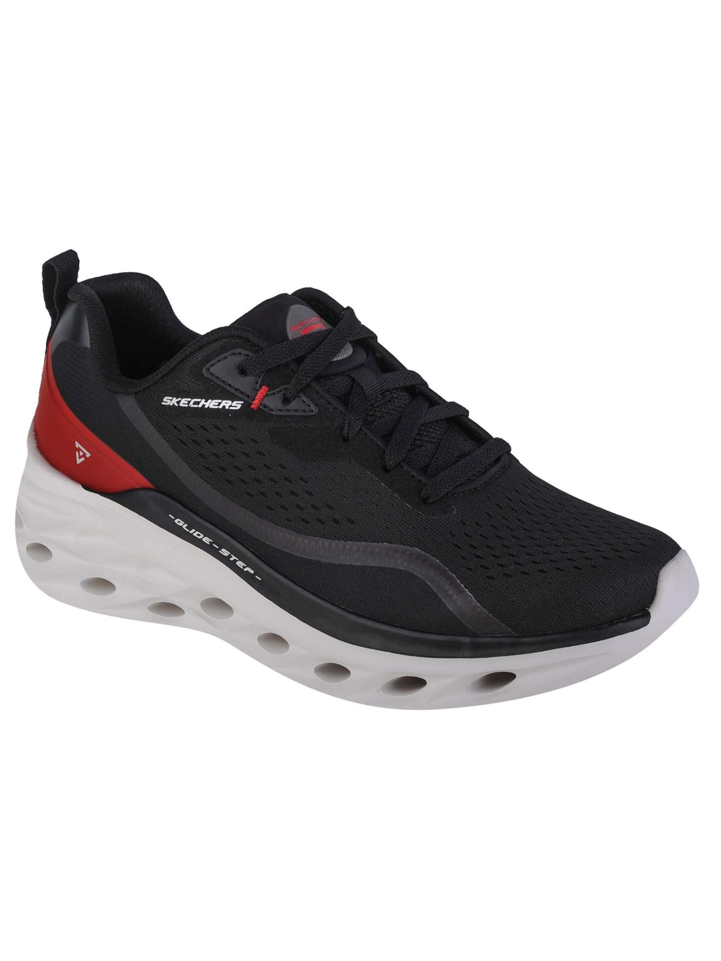 SKECHERS Running Shoes 'Skechers Glide Step Swift - Midio' in Black: front