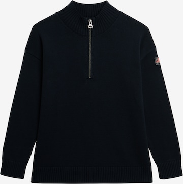 Pull-over Superdry en bleu : devant