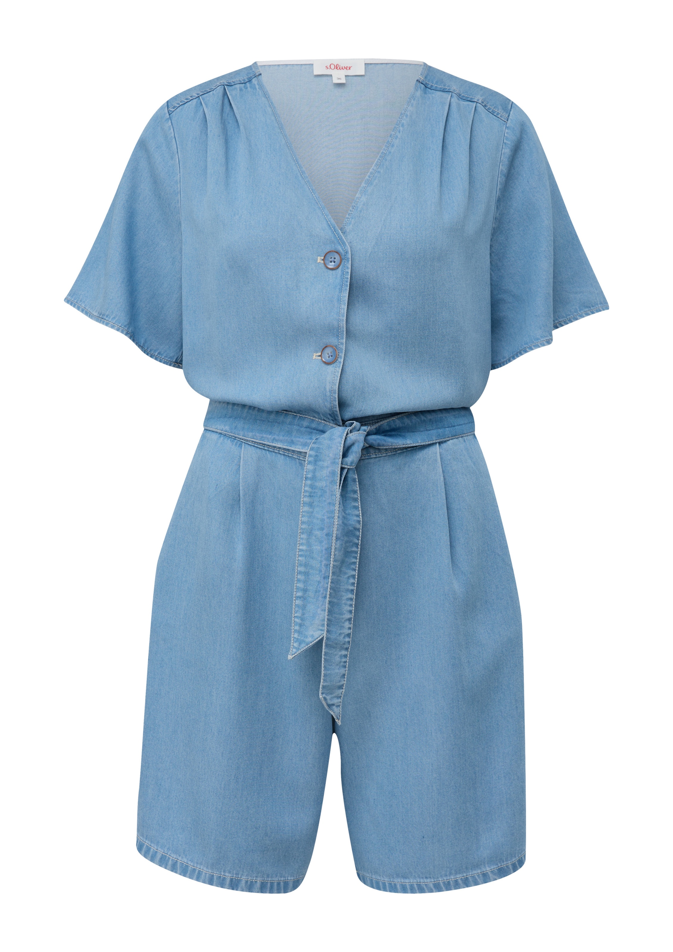 s.Oliver Jumpsuit in Blue: front