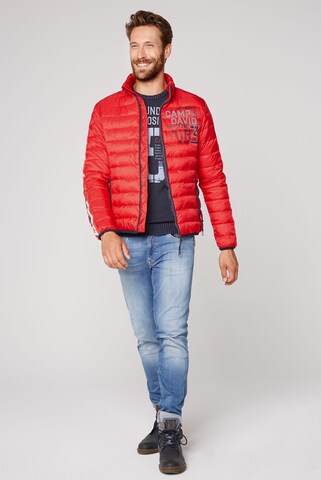 CAMP DAVID Jacke in Rot