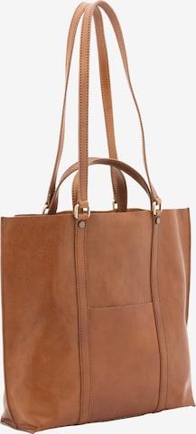 Sac bandoulière Viola Castellani en marron : devant