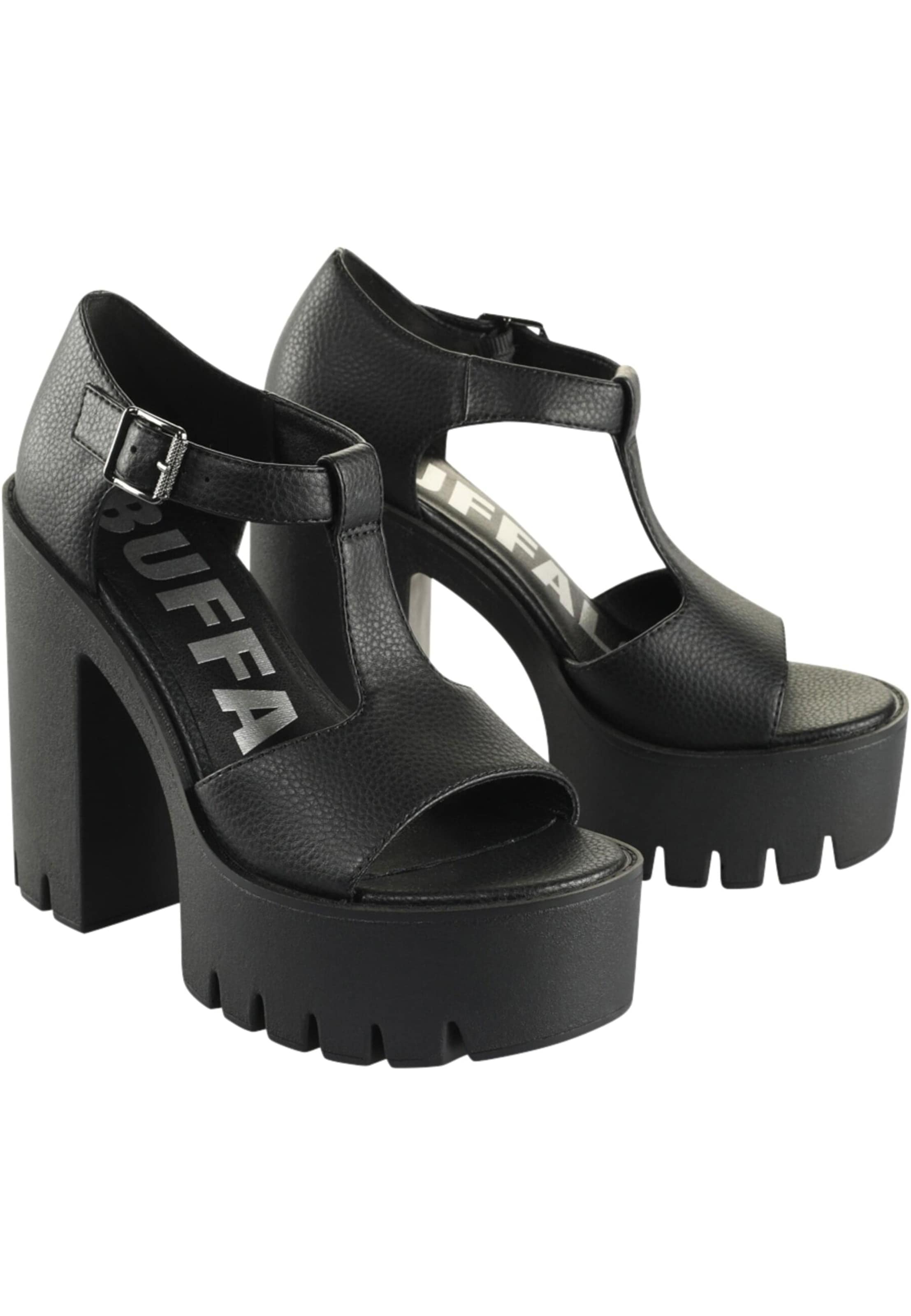 BUFFALO Босоножки 'Jalila Jane' в Черный