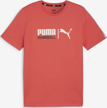 T-Shirt fonctionnel PUMA en rouge : devant