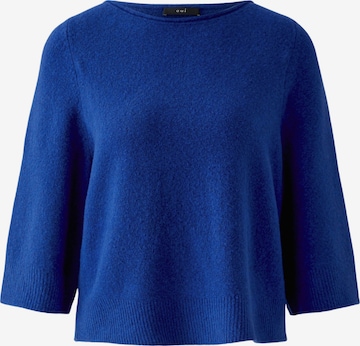 OUI Pullover in Blau: Vorderseite