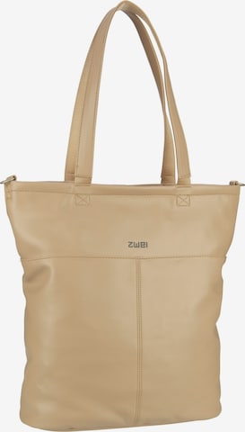 ZWEI Shopper 'Mademoiselle' in Beige: voorkant