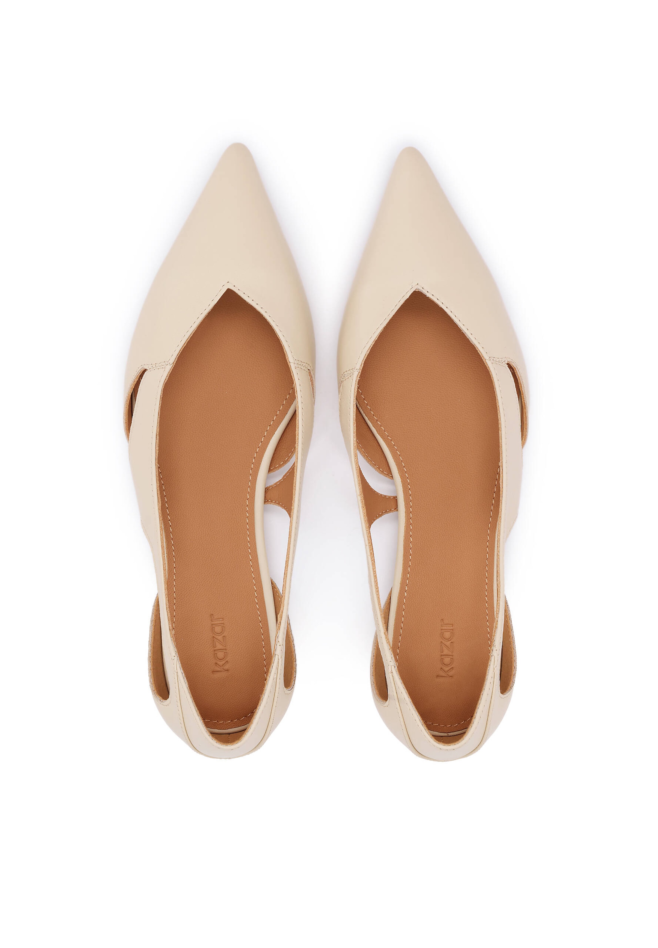 Décolleté di Kazar in beige