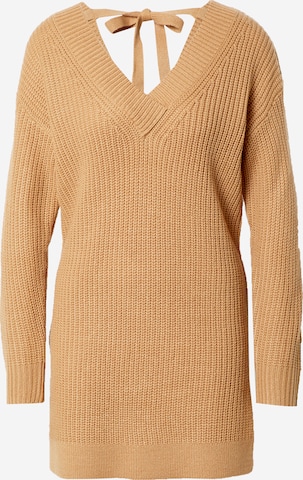 Dorothy Perkins Sweater in Brown: front