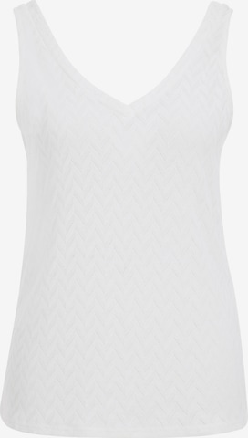 balta WE Fashion Palaidinė be rankovių: priekis